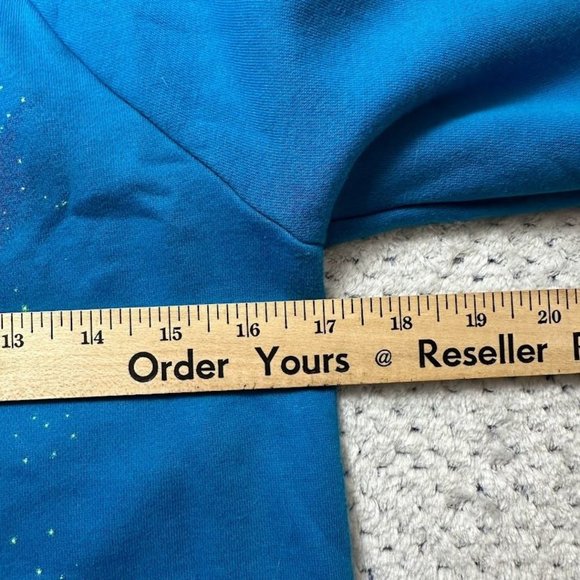 Lands' End Kids Pullover Sweater Size Large Haileys Comet Blue Long Sleeve Top - Picture 8 of 11